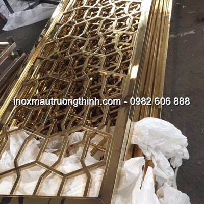 Vách ngăn inox màu