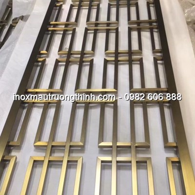 Vách ngăn inox màu