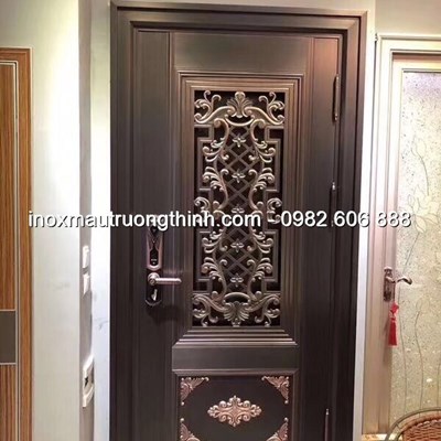 Cửa inox màu