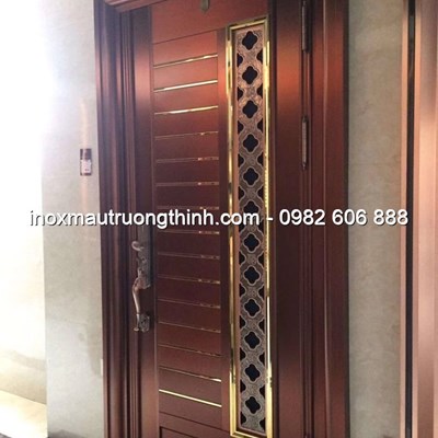 Cửa inox màu