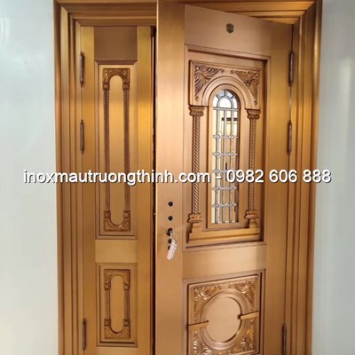 Cửa inox màu