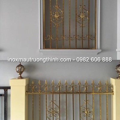 Cửa sổ Inox màu