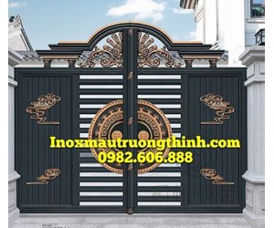 Cổng Inox Sơn Nung SN2