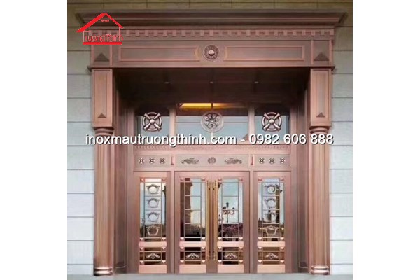 Mẫu cửa nhà inox 4 cánh đẹp nhất