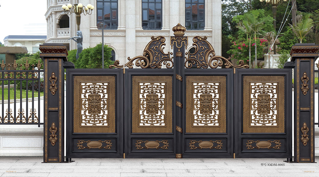 Mẫu Cổng Inox Nung Mỹ Nghệ Đẹp Tại Trường Thịnh